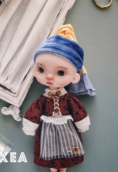 BLYTHE DOLL Pearl Maiden cloth raw material DRESS 04 - 图片 5