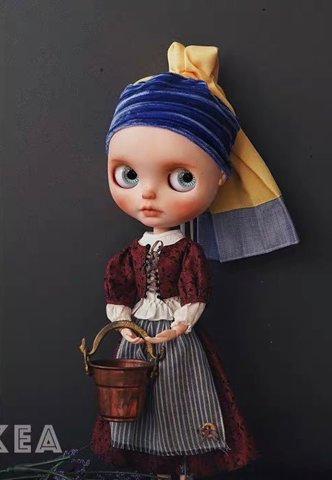 BLYTHE DOLL Pearl Maiden cloth raw material DRESS 04 - 图片 2