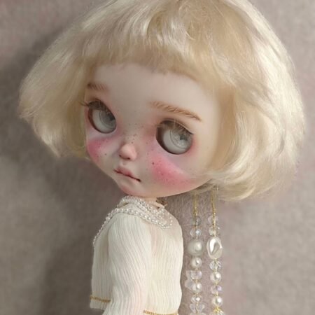 BLYTHE DOLL SHORT WIG FOR BLYTHE CUSTOM DOLL 02