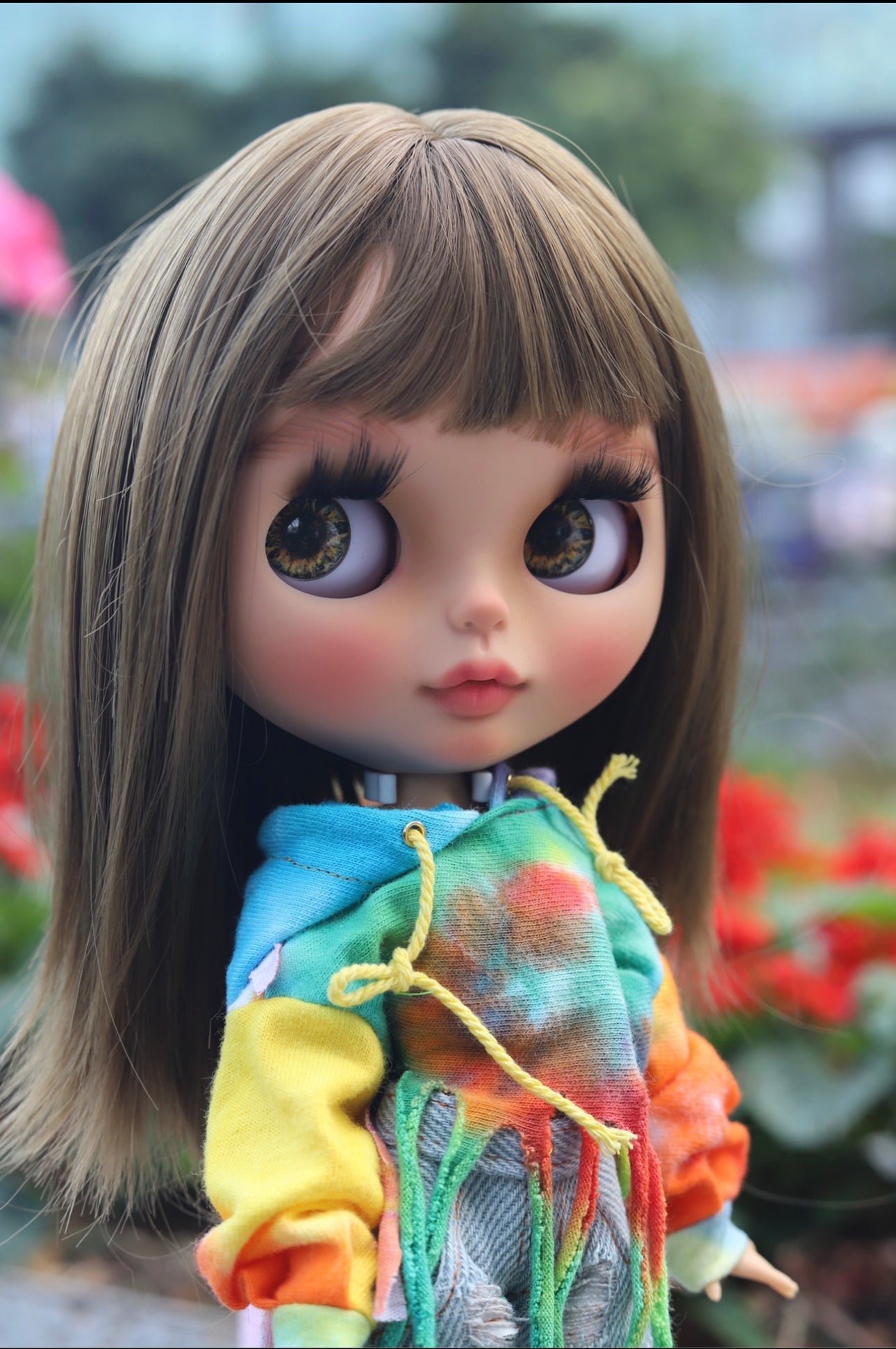 Custom Blythe Doll 2024 OOAK Blythe Limited -Art Doll 240310019 - 图片 2