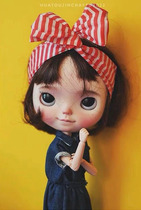 BLYTHE DOLL cloth raw material DRESS 05 - 图片 2