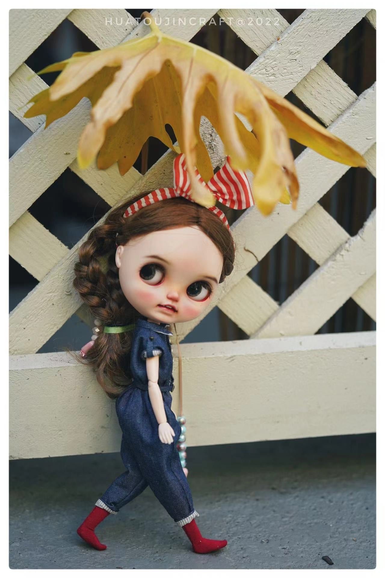 BLYTHE DOLL cloth raw material DRESS 05 - 图片 3