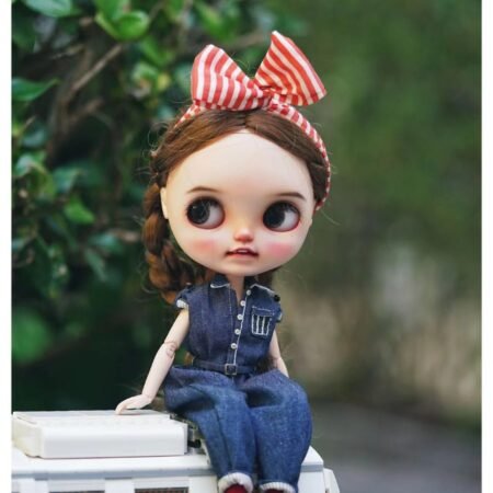 BLYTHE DOLL cloth raw material DRESS 05