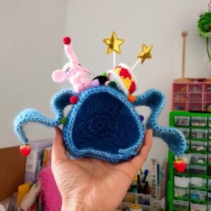 Happy Easter 2024 Handmade hat for Blythe,BJD 1/6 Doll Cl 02