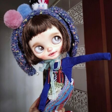 Happy Easter 2024 Handmade hat for Blythe  07