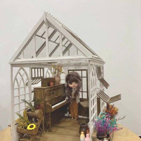 BLYTHE BJD DOLLHOUSE SHOW ROOM FOR BLYTHE/BJD DOLL SHOWCASE/DISPLAYCASE/CARRYCASE010
