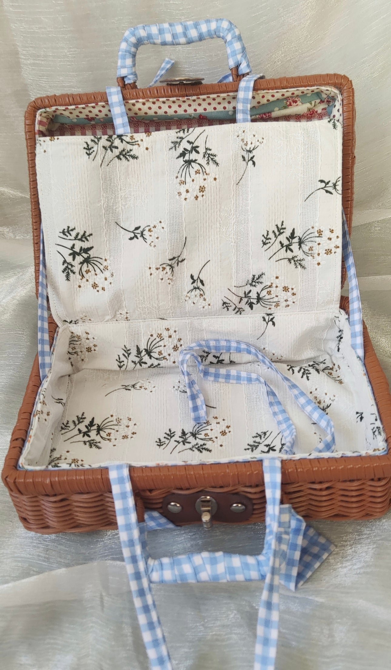 BLYTHE OB 24 BJD DOLL travel bag for 1/6 BJD Blythe Protective SHOWCASE/DISPLAYCASE/CARRYCASE02 26CM*16CM*11CM - 图片 3