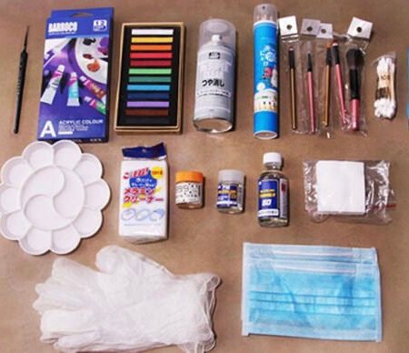 BJD/Blythe/Monsterhigh Dolls Doll Repaint Makeover Makeup Tools Set