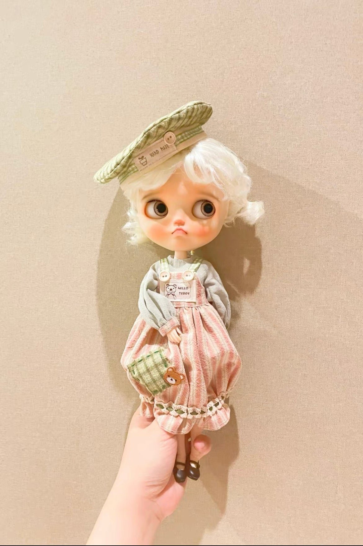 White Long Dress Night Dress for Blythe,BJD 1/6 Doll Clothes Customized 015 - 图片 2