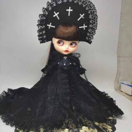 HALLOWEEN BLYTHE DOLL CLOTHE HANDMADE DRESS FOR 0B24/OB22