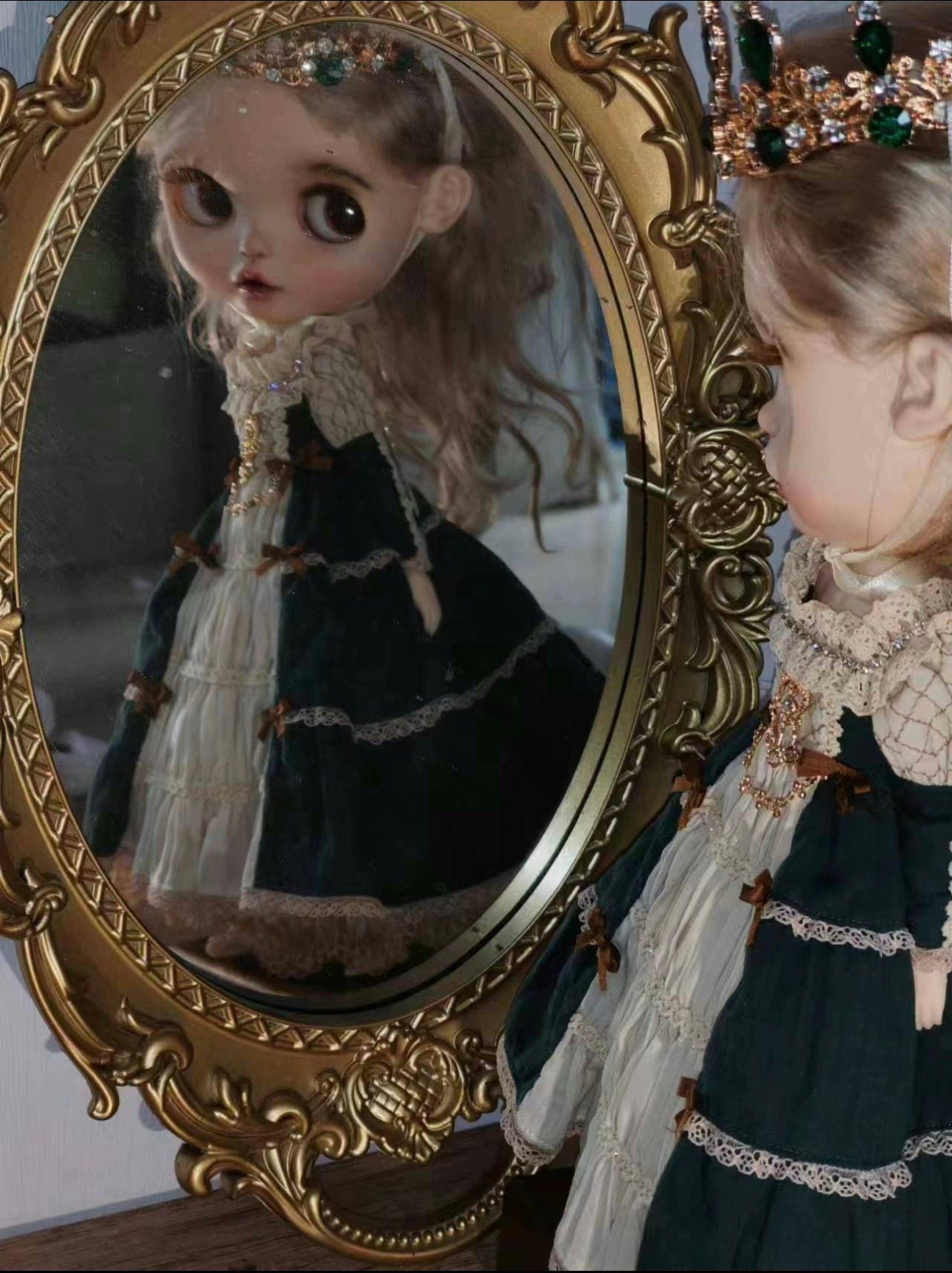 Long Dress Night Dress for Blythe,BJD 1/6 Doll Clothes Customized 011 - 图片 3