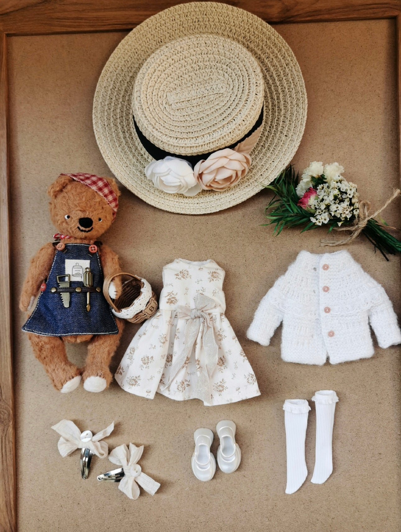 Halloween Long Dress Night Dress for Blythe,BJD 1/6 Doll Clothes Customized 020 - 图片 2