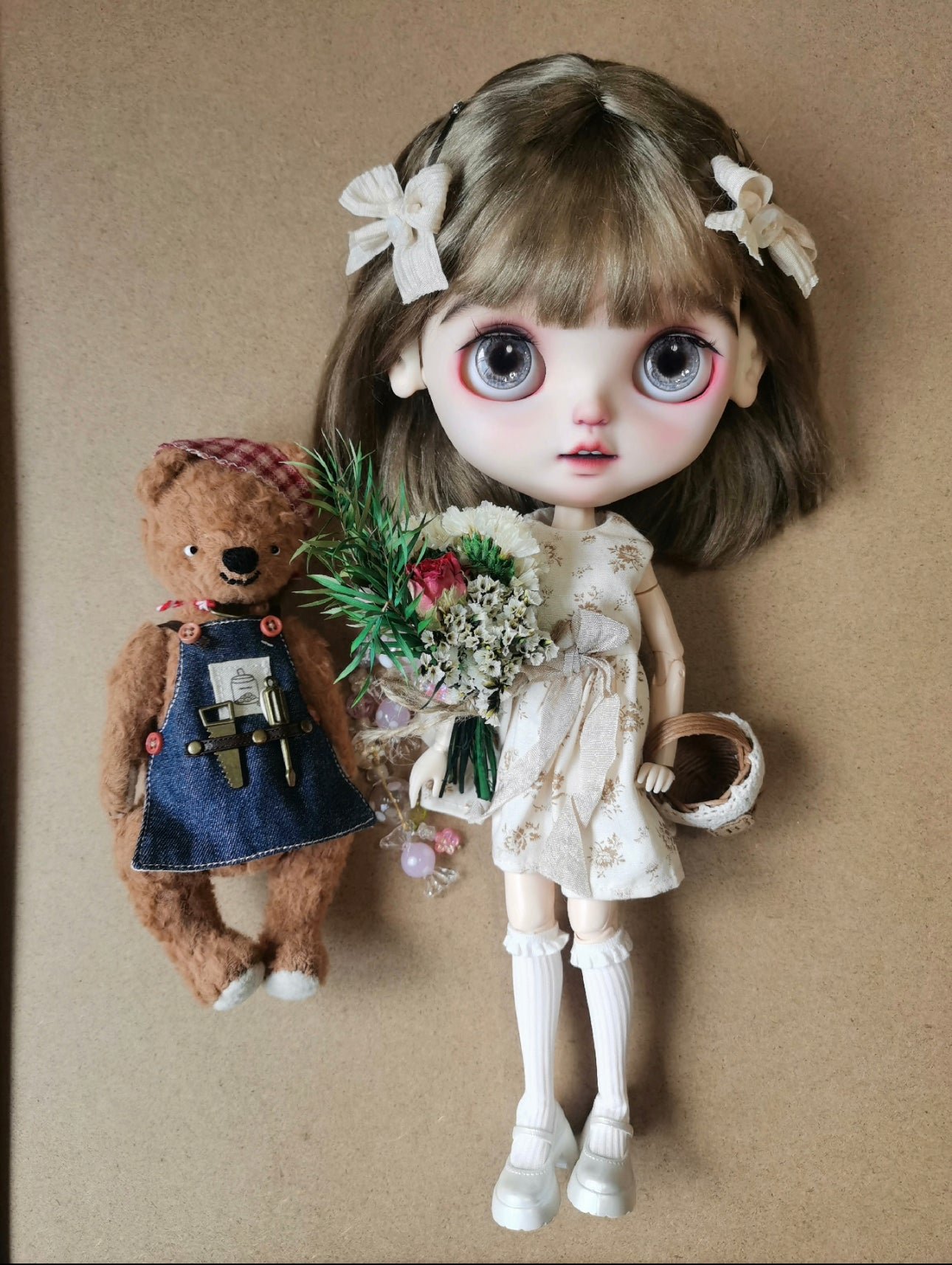 Halloween Long Dress Night Dress for Blythe,BJD 1/6 Doll Clothes Customized 020