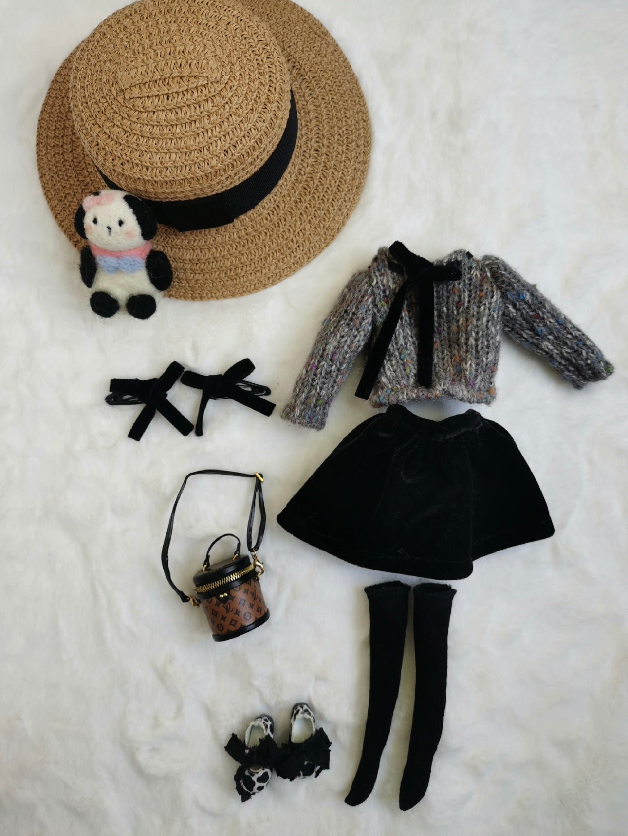 Long Dress Outfit for Blythe,BJD 1/6 Doll Clothes Customized 018 - 图片 3