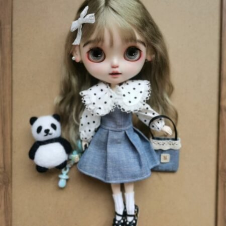 Handmade Dress Outfit for Blythe,BJD 1/6 Doll Clothes Customized 015