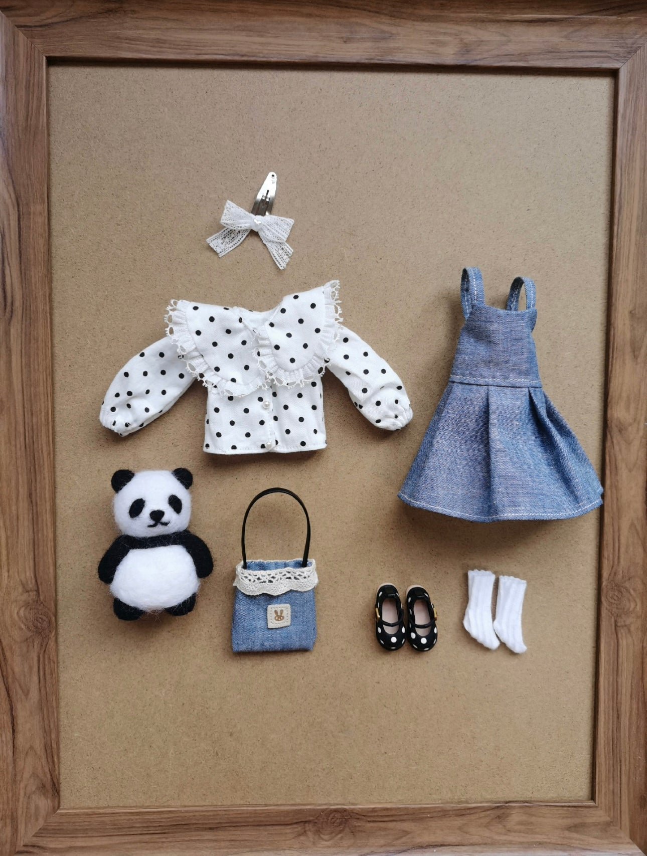 Handmade Dress Outfit for Blythe,BJD 1/6 Doll Clothes Customized 015 - 图片 2