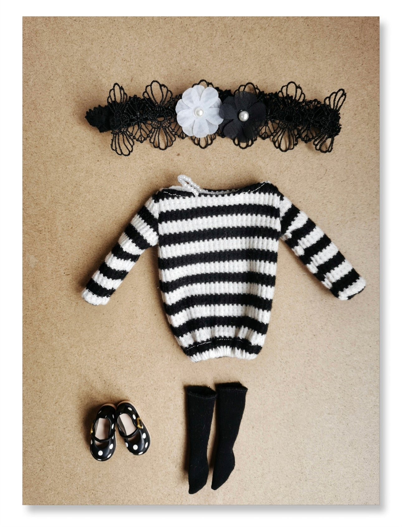Handmade Outfit Dress for Blythe,BJD 1/6 Doll Clothes Customized 014 - 图片 3