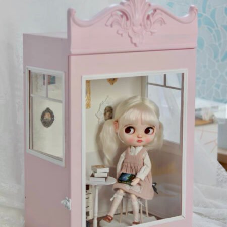 Blythe BJD DOLLHOUSE SHOW ROOM FOR OB 11 BJD BLUYTHE DOLL  42CM  11