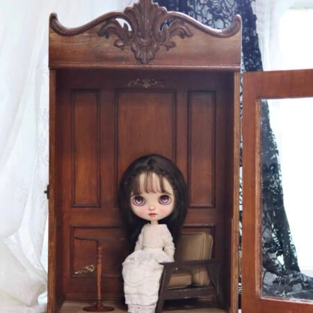 Blythe BJD DOLLHOUSE SHOW ROOM FOR OB 24 DOLL/1/6 BJD BLYTHE SHOWCASE/DISPLAYCASE/CARRYCASE 42CM02