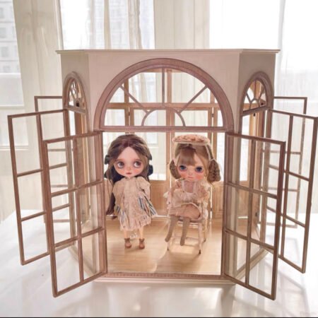 Blythe BJD DOLLHOUSE SHOW ROOM OB 11 BJD BLUYTHE DOLL SHOWCASE/DISPLAYCASE/CARRYCASE WITH 3 SIZE04
