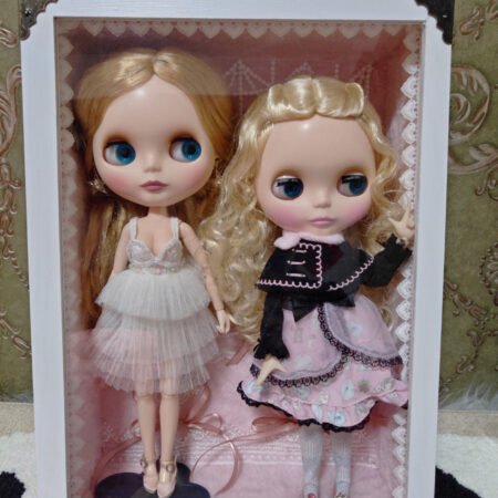 Blythe/BJD dollhouse dioramaroom French room box DOLLSHOWCASE/DISPLAYCASE/CARRYCASE for 12" blythe dolls 1:6 BJD/BARBIE/MONSTERHIGH DOLLS11