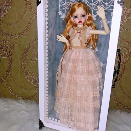 Blythe/BJD dollhouse dioramaroom French room box DOLLSHOWCASE/DISPLAYCASE/CARRYCASE for 12" blythe dolls 1:6 BJD/BARBIE/MONSTERHIGH DOLLS17