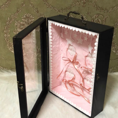 Blythe/BJD dollhouse dioramaroom French room box DOLLSHOWCASE/DISPLAYCASE/CARRYCASE for 12" blythe dolls 1:6 BJD/BARBIE/MONSTERHIGH DOLLS13