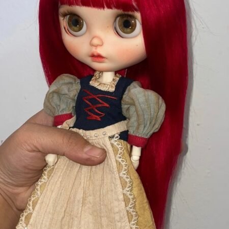 BLYTHE Wig 9-10INCH   Size  mohair 12